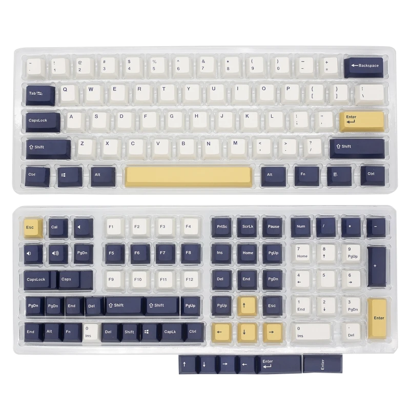 

127 PBT Keycaps OEM Two Color Injection for Cherry MX Mechanical Keycaps