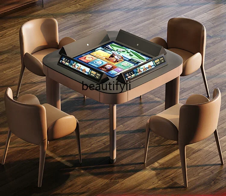 Автоматический многофункциональный электронный маджонг домашний семейный