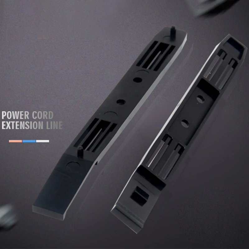 

5 Pairs Hard Drive Rails Chassis Cage Accessories Drive Bay Slider Plastic Rails for 3.5 to 5.25 Hard Drive Tray Caddy K1KF
