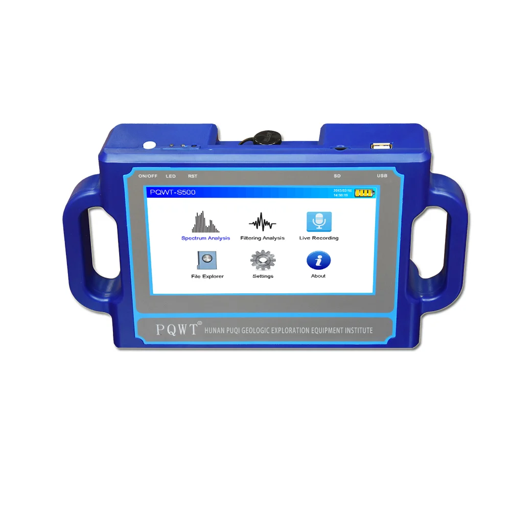 

PQWT-S500 Resistivity Meters for Ground Water Exploration 100/150/300/500M Water Detectors