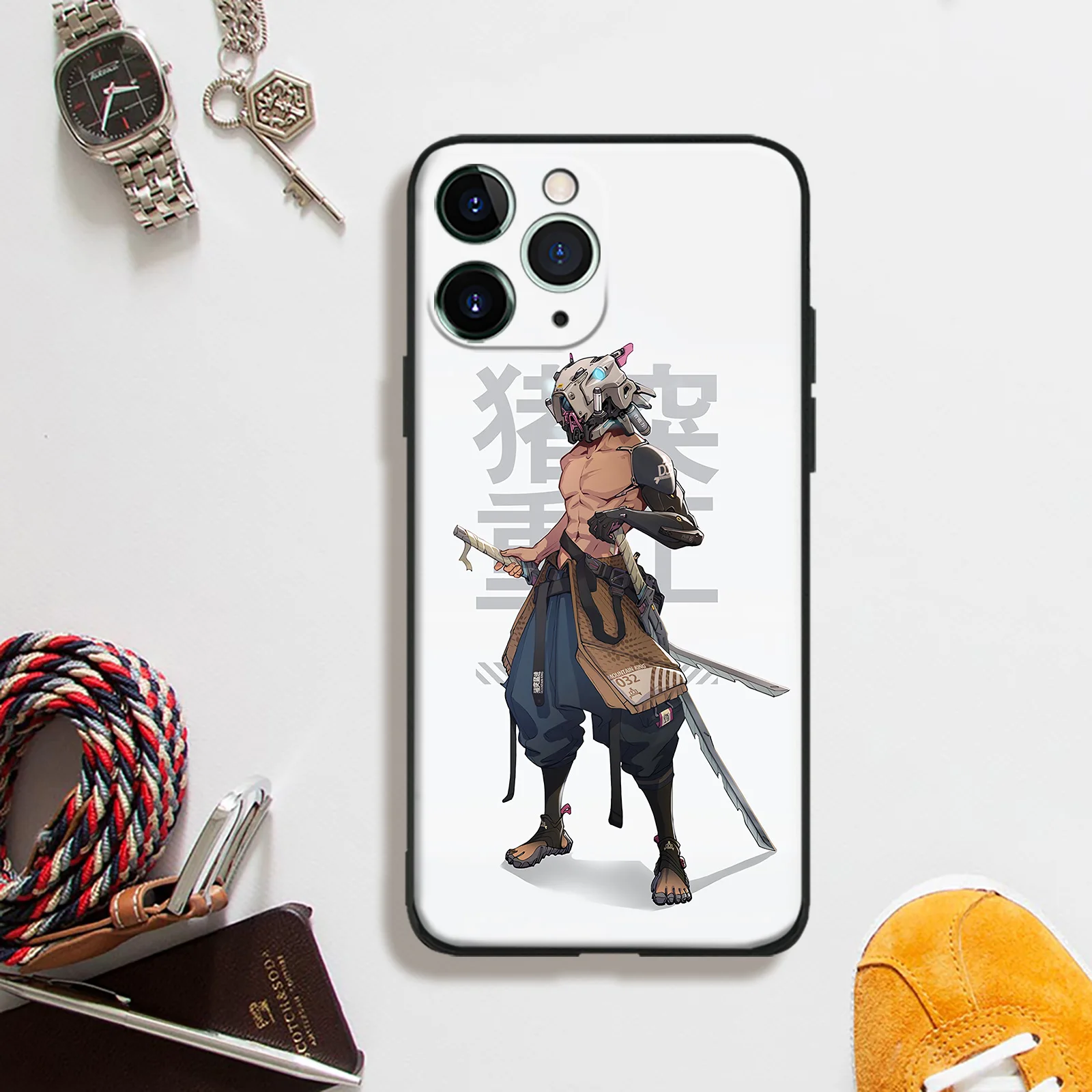 

Inosuke Hashibira Kimetsu no Yaiba Anime Phone Case for iPhone 13 12 11 Mini Pro XS Max SE X XR 7 8 Plus Cover Soft Glass Shell