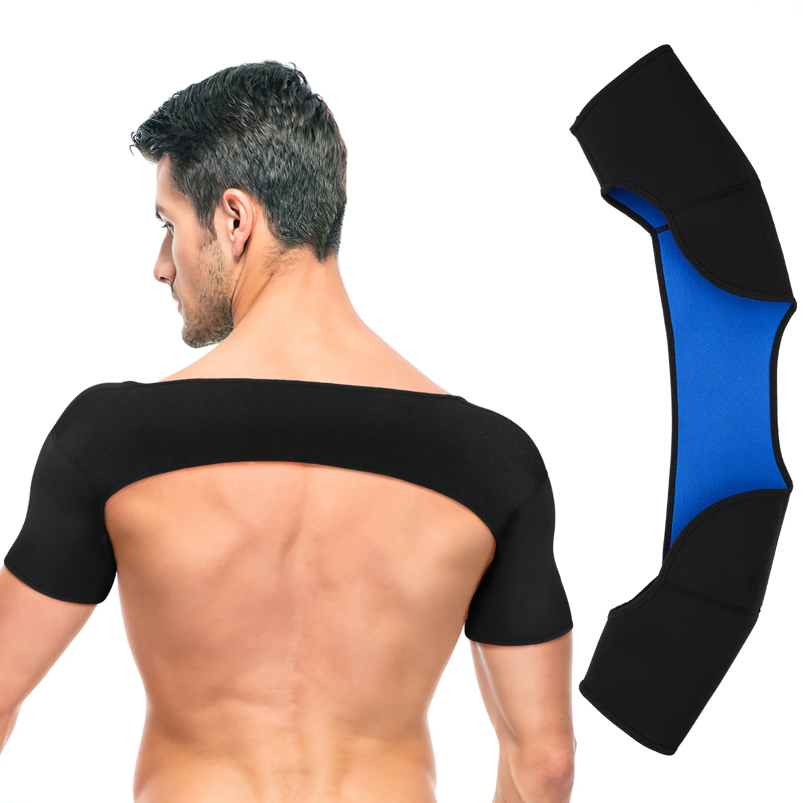 

Двойной плечевой поддерживающий ремень, плечевой протектор, плечевой теплый чехол для растягивания соединений переменного тока, восстанавливающий плечо