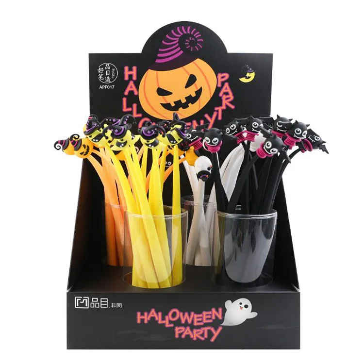 

Гелевая ручка с тыквой на Хэллоуин, 0,5 мм, 36 шт./партия