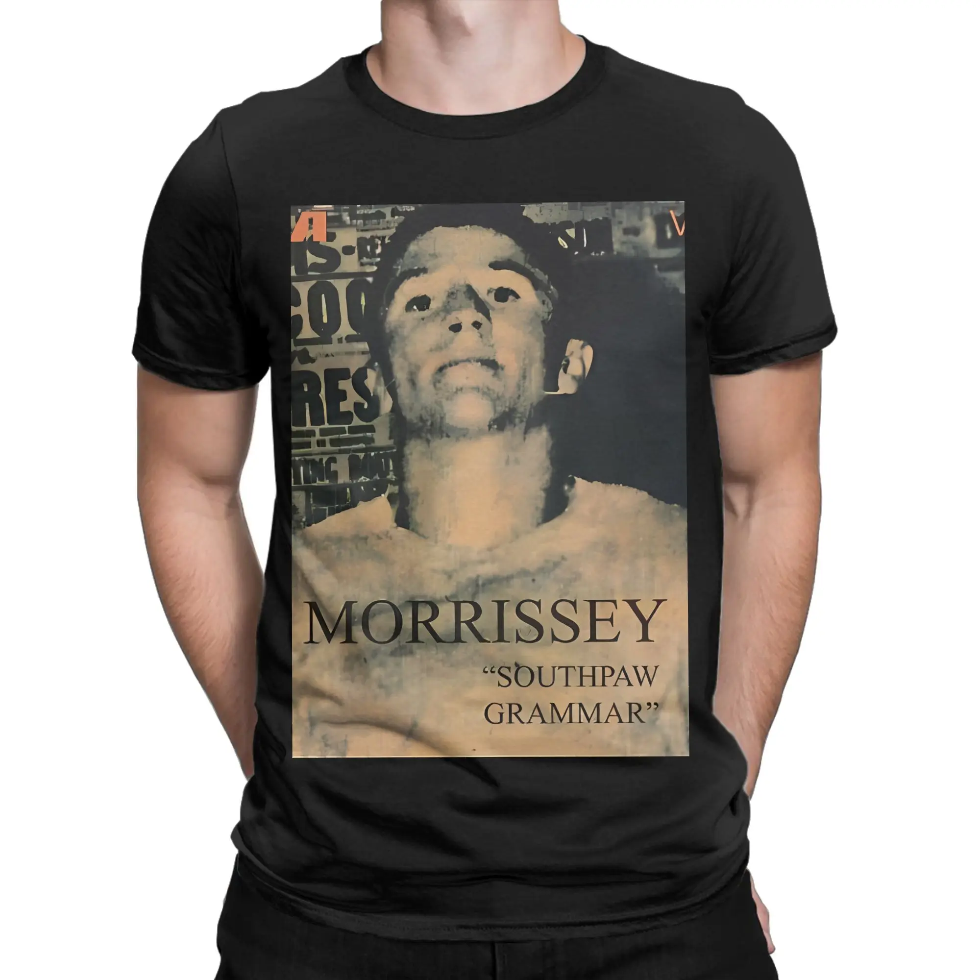 Футболка Morrissey Southpaw Grammar с забавным принтом, 100% хлопок, футболки Morrissey для мужчин (art.: 3920da9288449) - 3920da9288449