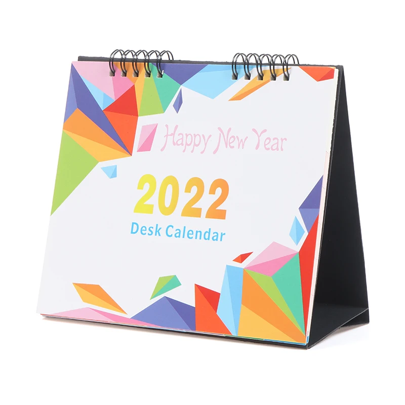 

2022 Desk Calendar Office Desktop Table School Worktop Easy View Monthly Planner