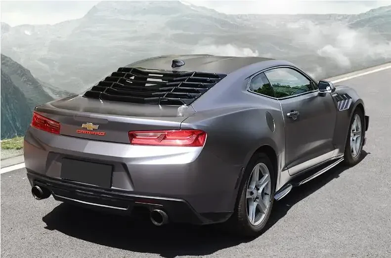 Для Chevrolet Camaro 2016 2017 2018 2019 2020 2021 2022 2023 декоративные жалюзи на заднее окно
