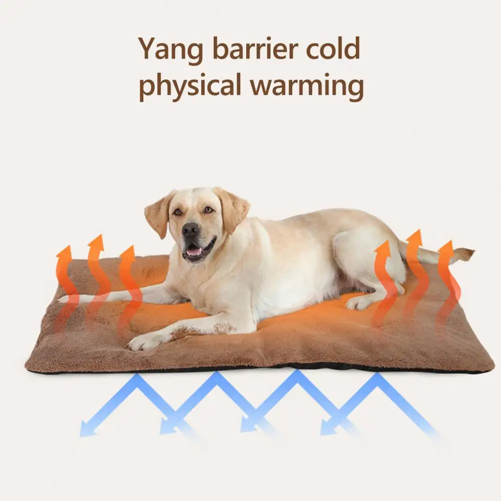 Светоотражающая подушка для домашних животных комфортная САМОНАГРЕВАЮЩАЯСЯ