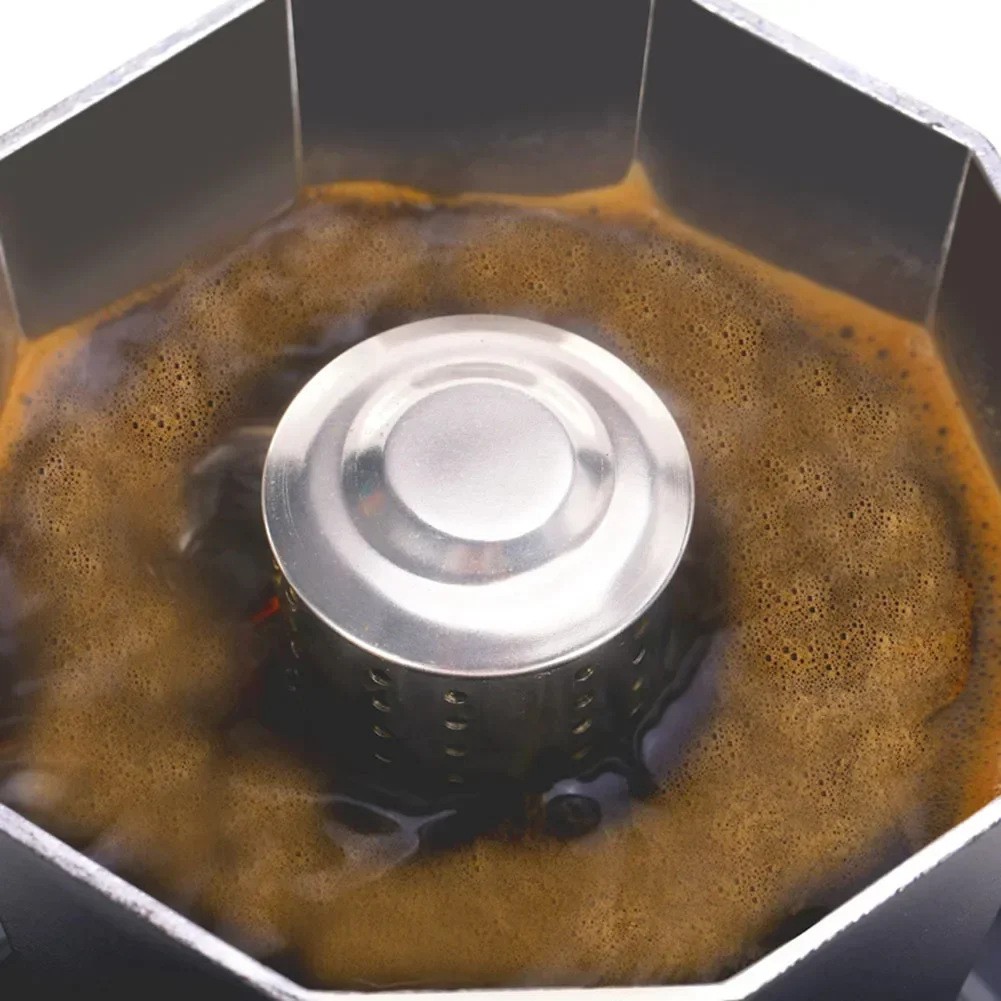 Колпачок для кастрюль Moka аксессуары кофеварки Эспрессо из нержавеющей стали