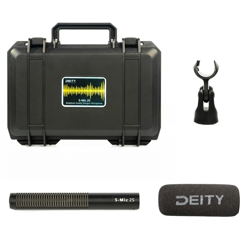 Суперкардиоидный микрофон Aputure Deity S-Mic 2S супершумный 50-20 кГц направленный