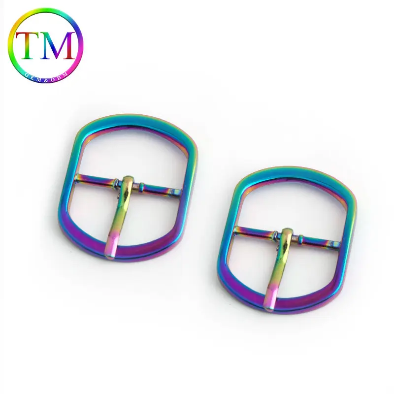 10-50Pcs 6Colors Adjustment Strap Belt Metal Pin Buckle Bag Straps Webbing Strap Clasp Diy Sew Hardware Accessories