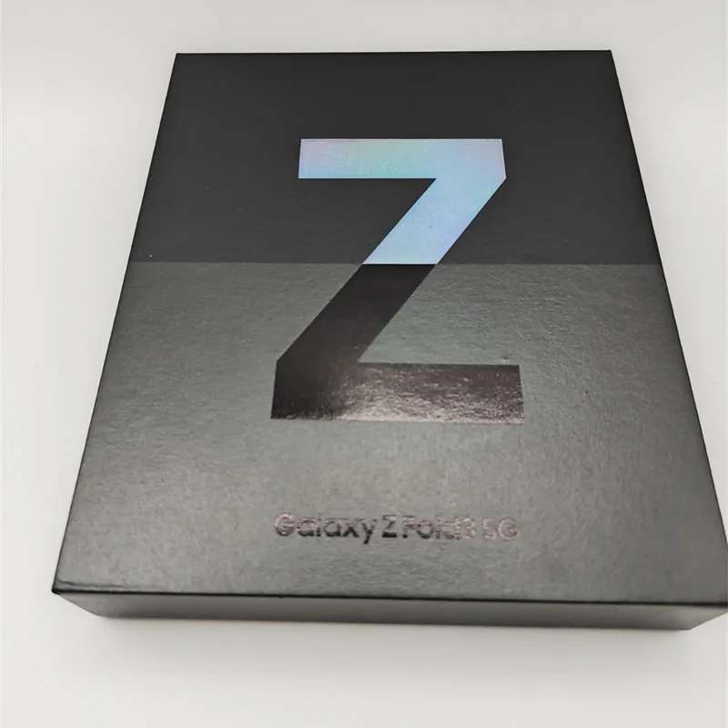 Retail Packing Box for Samsung Galaxy Z Fold 4 5G Z Fold2/3 5G Total New Empty Box for Samsung Z Fold 4  Fold 2 3 5G Phone Box