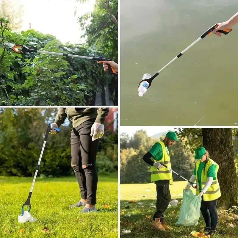 1 шт. 32 дюйма складной захват инструмент для сбора мусора подходящий пожилых