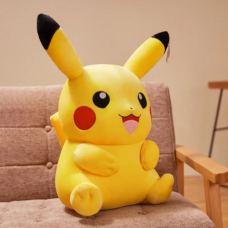 

30cm Pokemon Pikachu Plush toy Japan Anime Cartoon Cute Pikachu Plush Toys Soft Stuffed Elf Doll Birthday Gift For children