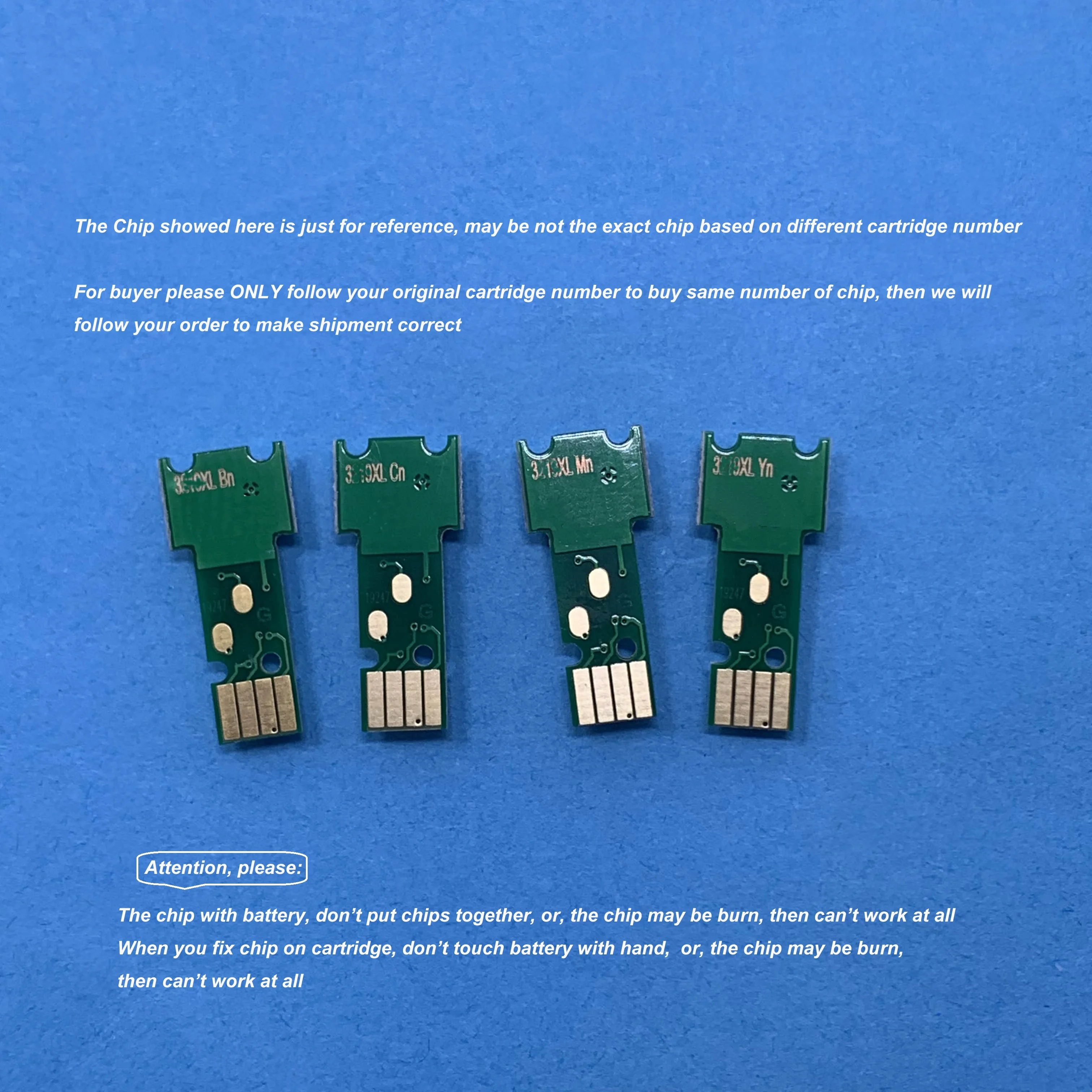 

4Color LC3337 LC3339 Ink Cartridge Chip for Brother MFC-J5945DW MFC-J6545DW MFC-J6945DW MFC-J5845DW Printer