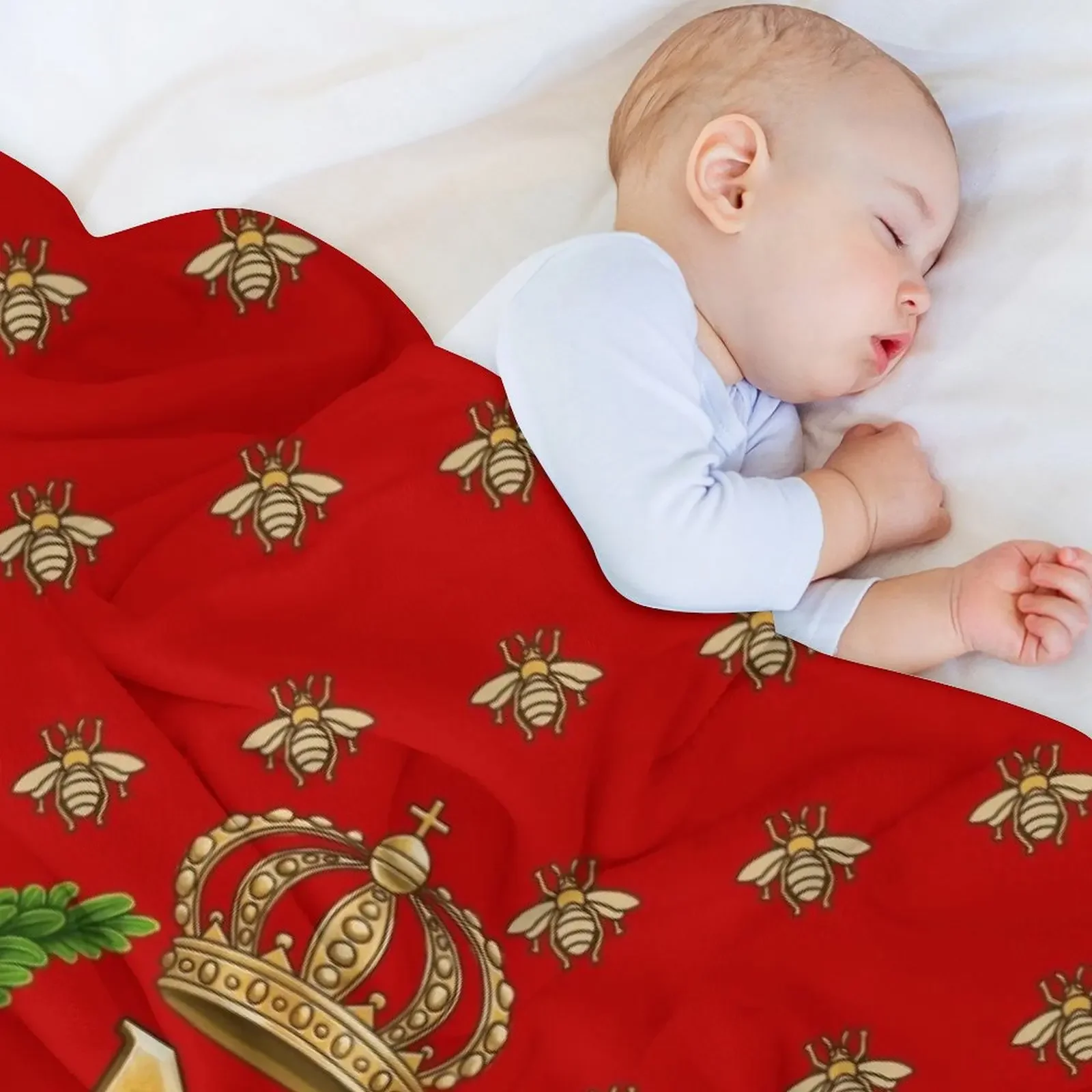 Lɾmpereur Napoleon Tribute Плед Хэллоуин Декоративные одеяла для дивана