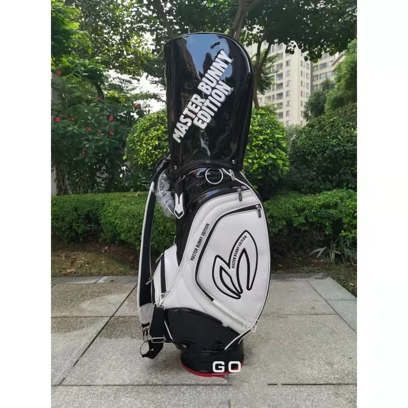 

New Golf Bag Fashion Golf Stand Bag Golf Cart Bags PU Waterproof and Wear-resistant Multiple Colors To Choose From