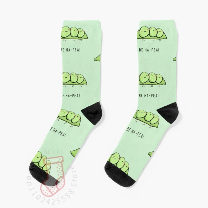 Be Ha-Pea!Socks Cotton Socks Man Cute Socks