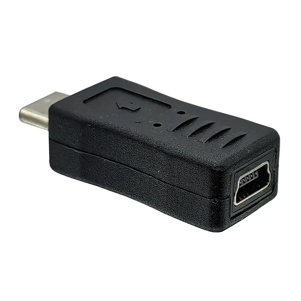 Фото 1 шт. адаптер Type-C на Mini USB, переходник USB Type-C (штекер) на Mini USB (гнездо) для камер, GPS-устройств, телефонов, MP3-плееров №4