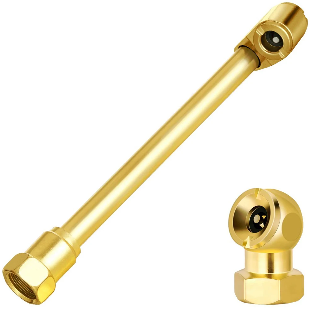 

Pump Nozzle Female Thread Car Accessories 1/4 Portable Air Dual Head Chuck For Car For Motorcycles Portable Dual Adapters