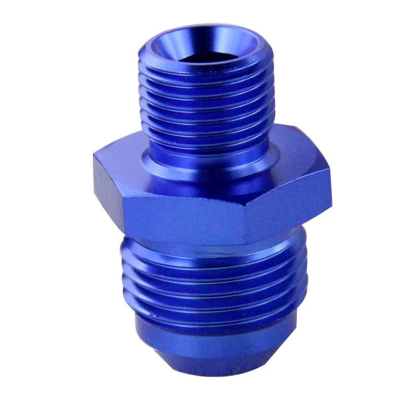 VR - BLUE Male 10AN 10 An Flare to M16x1.5 (мм) метрический прямой фитинг порта 10To M16 * 1 5. Адаптер