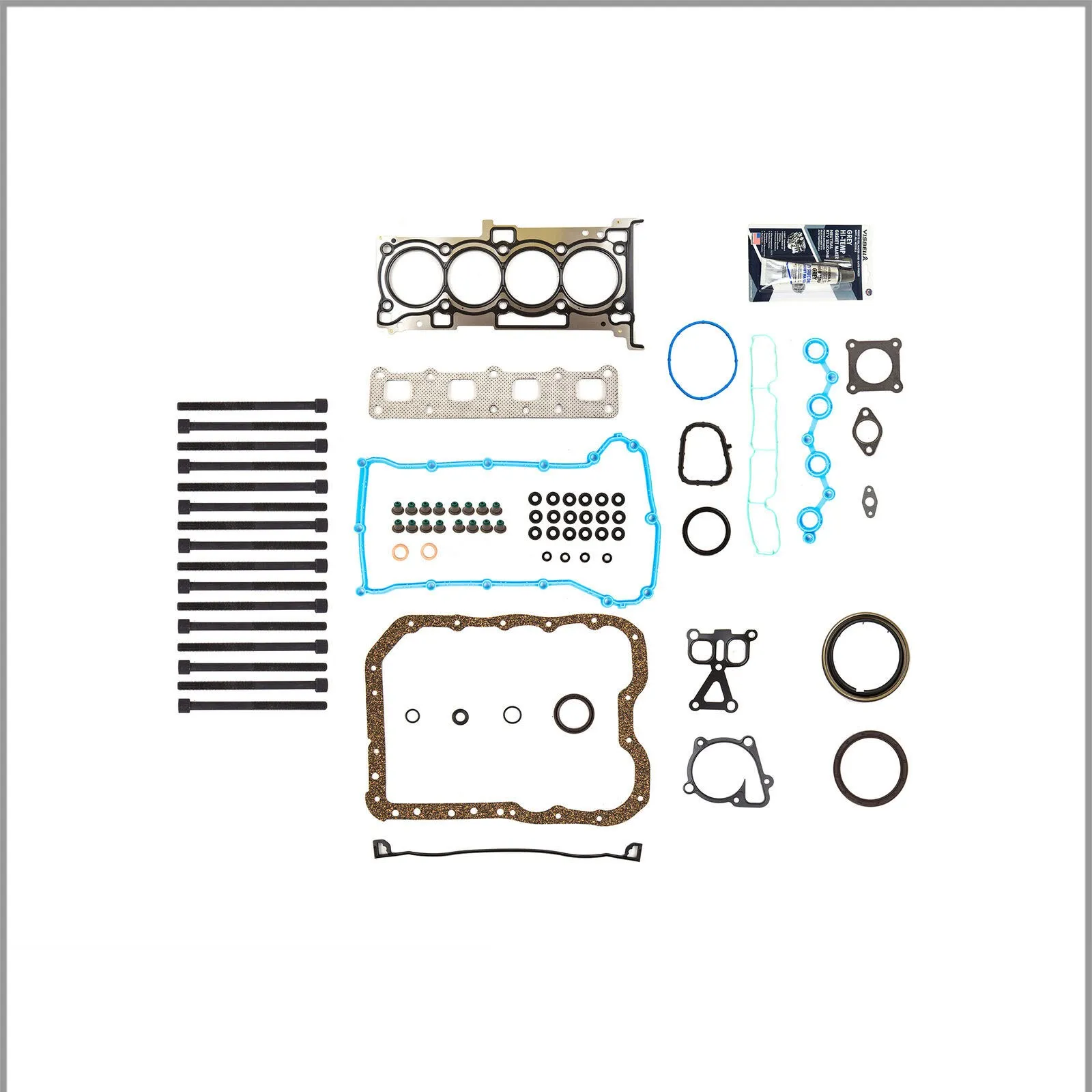 

Full Gasket Set Head Bolts Fits 08-09 Dodge Caliber 2.4L DOHC 16v VIN F