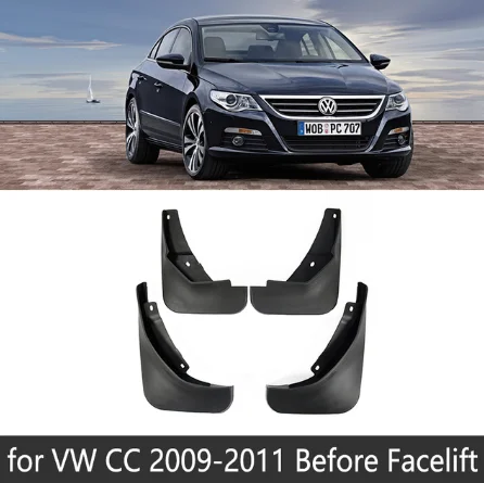 

4x для Volkswagen VW Passat CC 2008 2009 2010 2011 2012 2013 2014 2015 2016 брызговики брызговики аксессуары для защиты крыльев