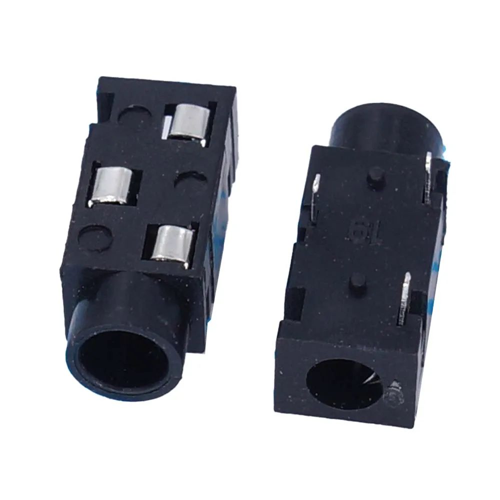 

10Pcs 3.5 MM headphone jack audio jack PJ-320 3-line pin female connector SMD stereo headphones PJ-320B