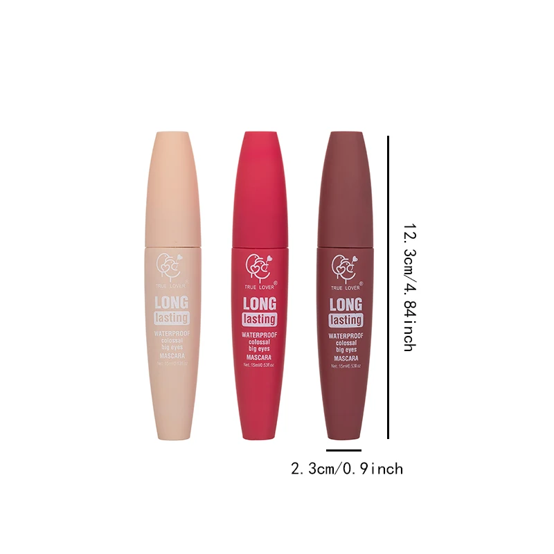 Черный удлиненный густой черный долговечный водостойкий удлиняющий натуральный