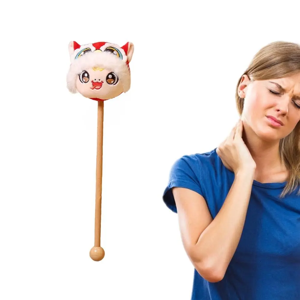 Прочный мультяшный массажный молоток-талисман-змея ручной мягкий молоток со