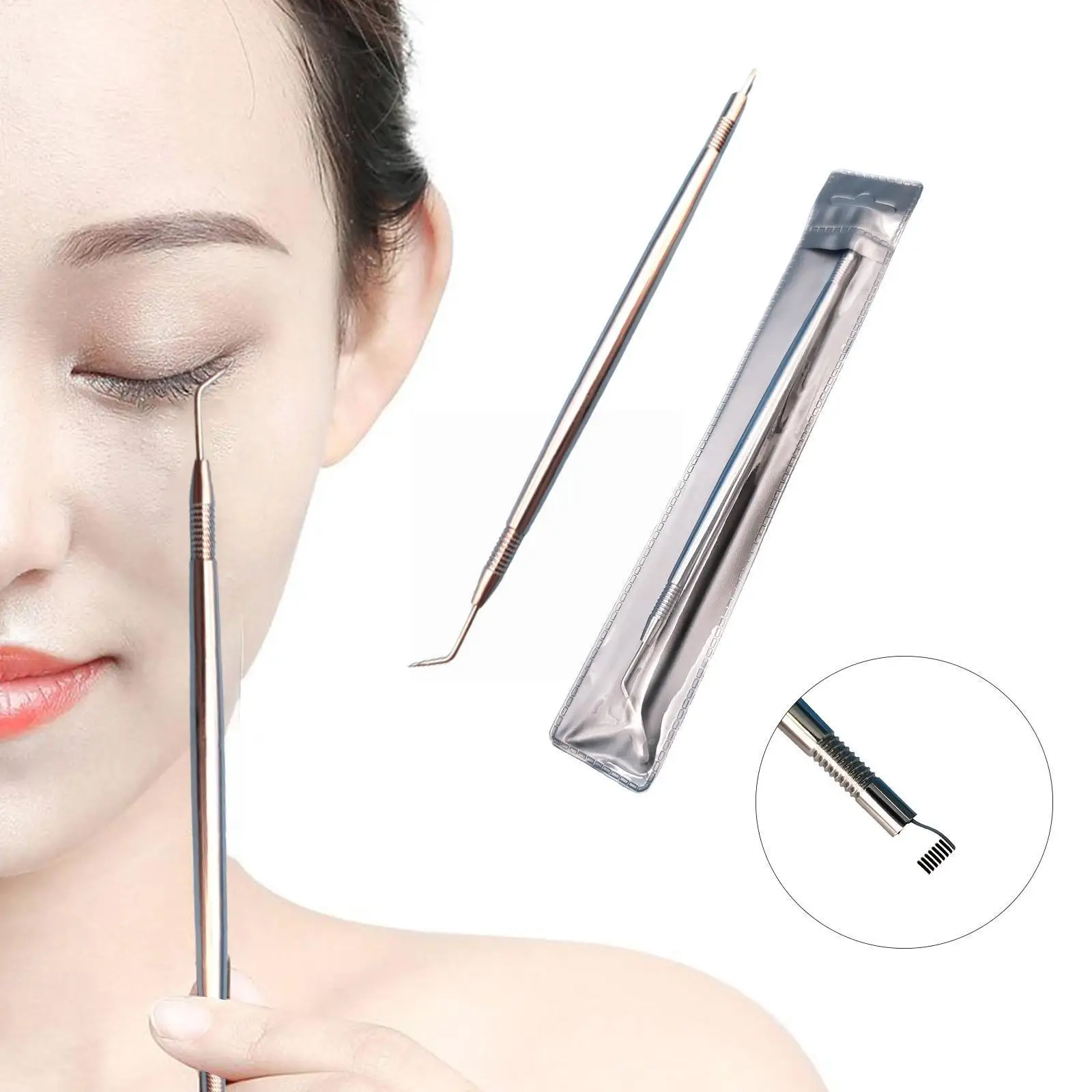 

New Curler Lash Lifting Perming Stick Eyelash Eyelash Tool Eyelashes Perm Eyelash Lifting Metal Up Tools Clean Extension Se D3N2