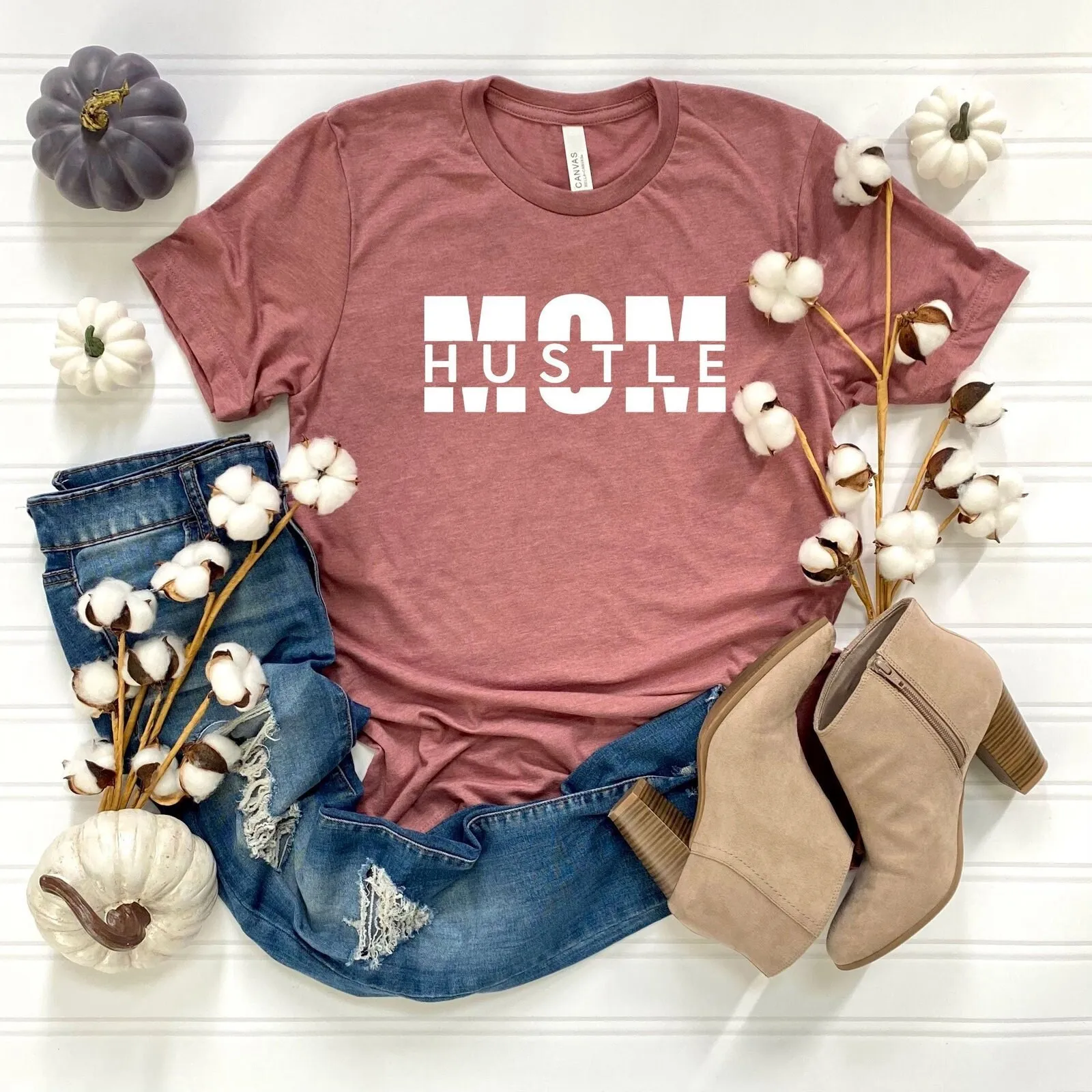 Футболка для мамы День матери Mama Hustler Life Забавная мама Лучшая милая новинка