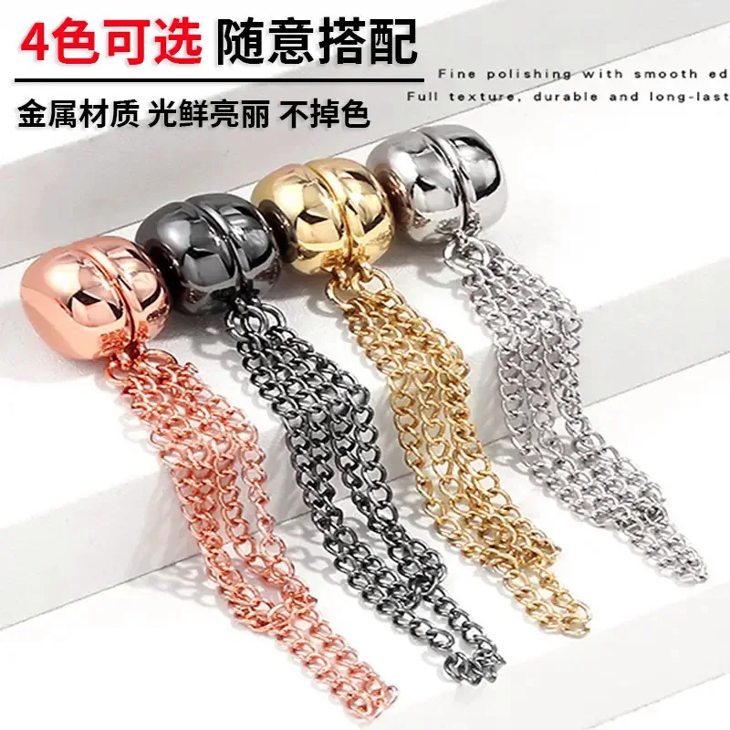 Угловая футболка с магнитной пряжкой без шитья рубашка по краю укороченная