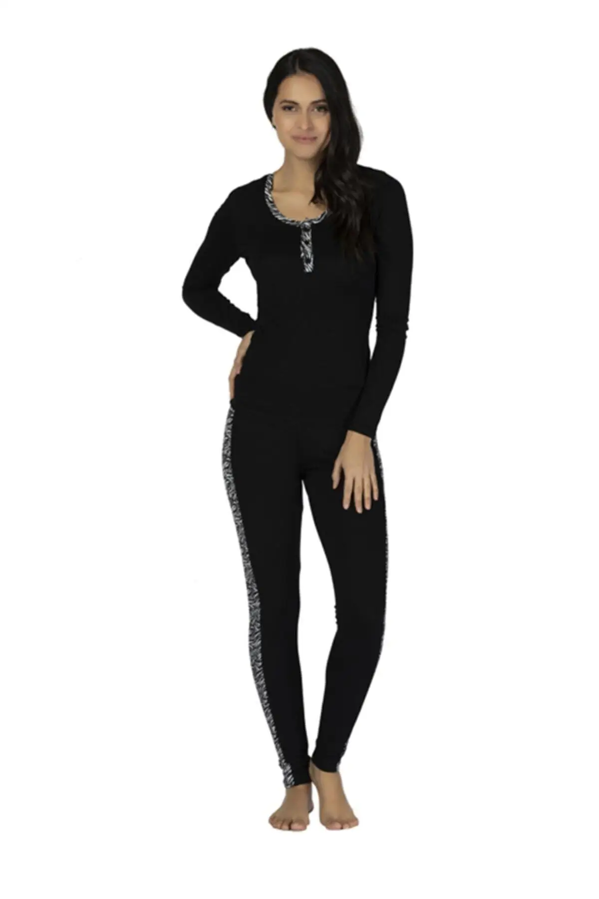 

Women's Pajamas Zebra Casual Sleep Lounge Pajamas Elastic Waist Nightwear Retro Sleepwear Night Suit Casual Home Clothing