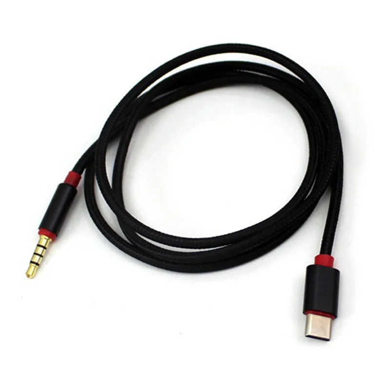 Аудиокабель-адаптер типа C на 3 5 мм для USB Type-c Разъем наушников Aux 1 м Провод