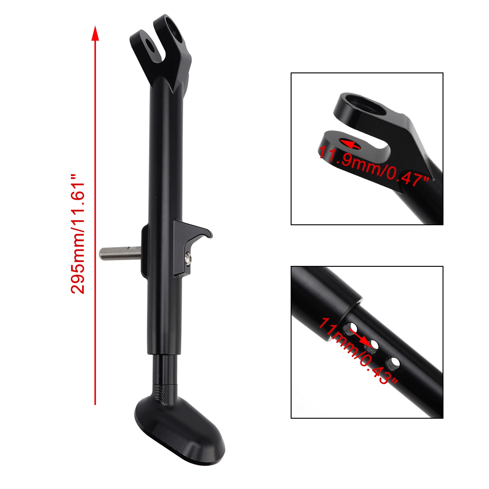 Фото Регулируемая боковая подножка Topteng для Yamaha Tenere 700 2025-2026 №2