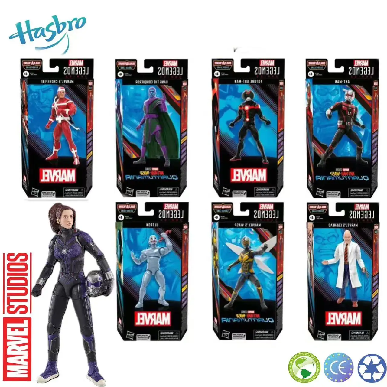 

Marvel Legends Series Ant-Man/kang The Conqueror/ultron/egghead/crossfire/wasp 6-InchAction Figure Gift Collection