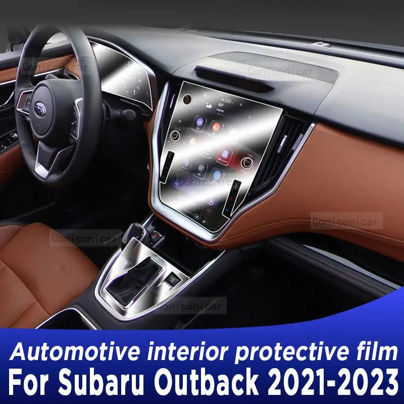 

Панель редуктора для Subaru Outback 2021-2023, экран навигации, Автомобильный интерьер, наклейка с защитой от царапин