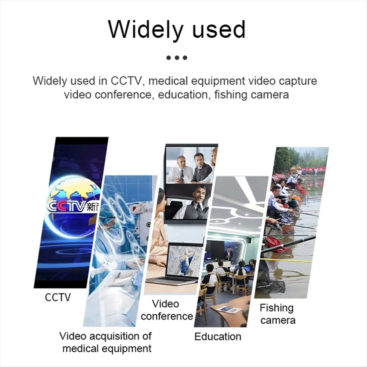 Фото AIishan Карта видеозахвата AHD Видеокарта TVI CVI к USB 3.0 1080P 60fps Коробка записи видео для прямой трансляции TVI CVI Видеокарта №2