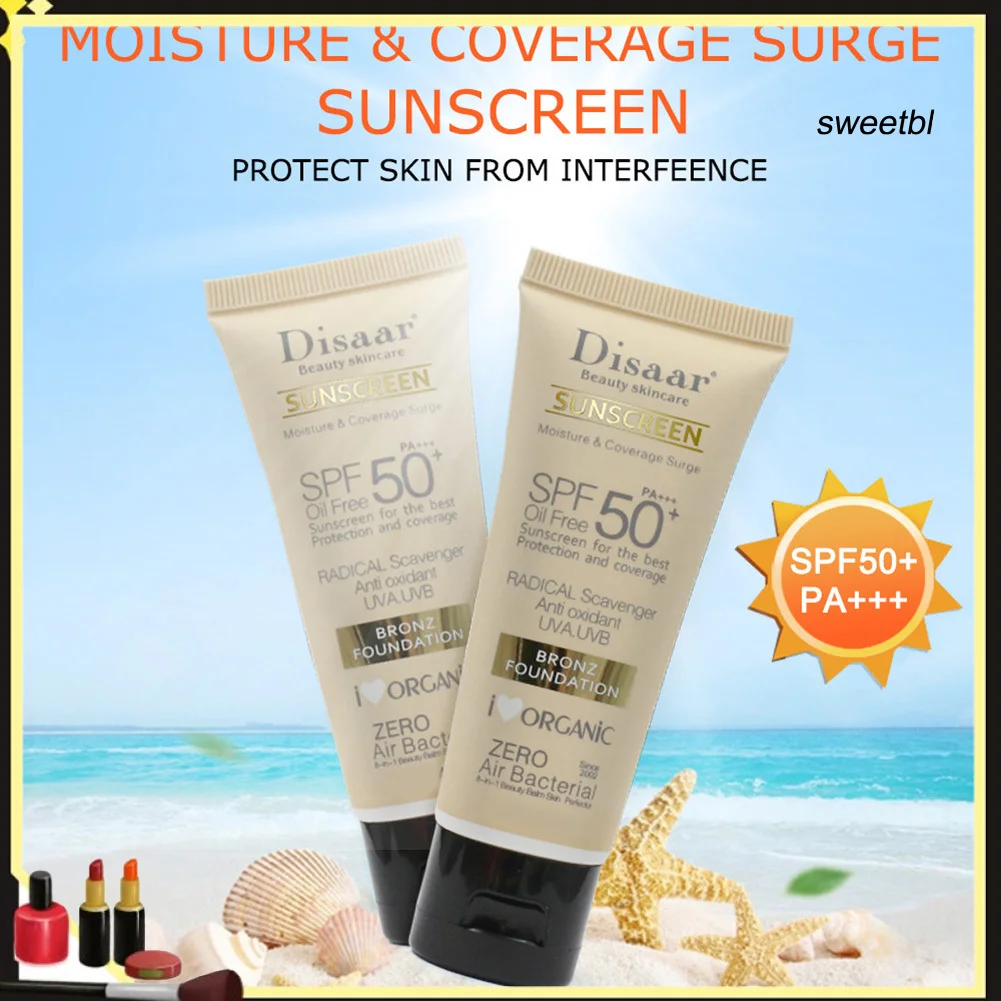 SWEE_Disaar Oil Control Whitening Sunscreen Cream Face Body Skin Protective Sunblock