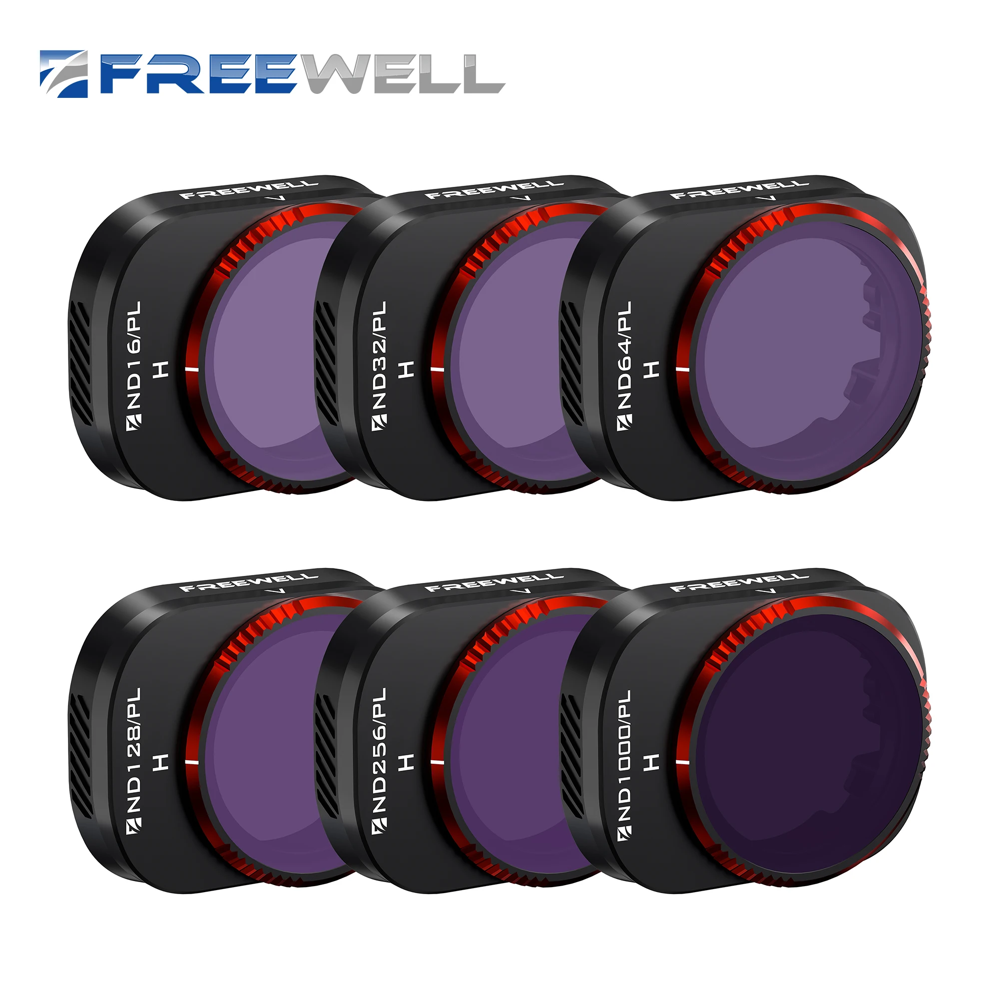 Яркий телефон Freewell, гибридный ND16/PL, ND32/PL, ND64/PL, ND128/PL, ND256/PL и ND1000/PL, совместим с Mini 4 Pro