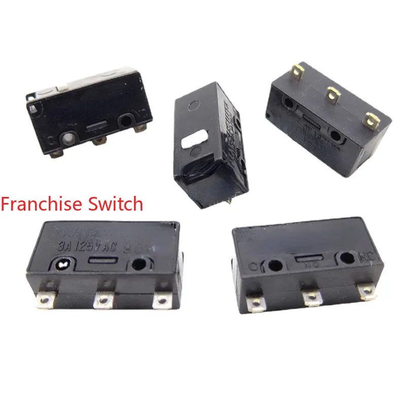 

10 PCS FJ Sealed Point Touch Button Switch Mouse Small Microswitch 3A125V 1.47N
