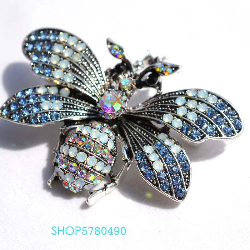 ESPECIOSUS Броши пчела коричневые