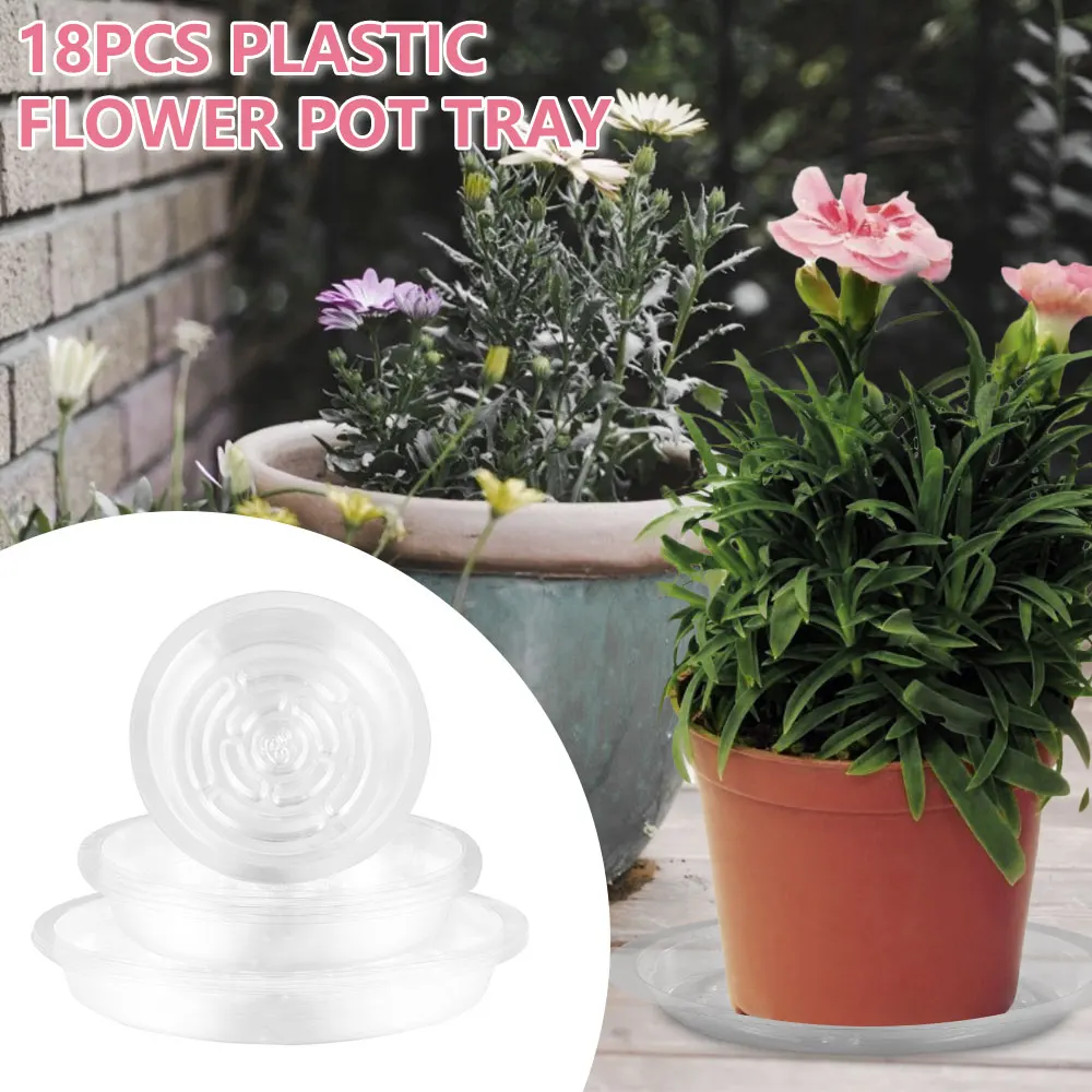 Пластиковый Поднос Для Цветочного Горшка Круглый Дренажный Тарелка Садовых