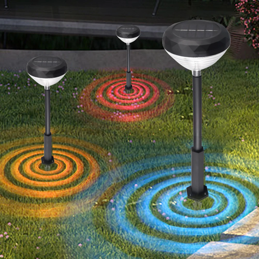 

2 шт., водонепроницаемые светодиодные фонари на солнечной батарее