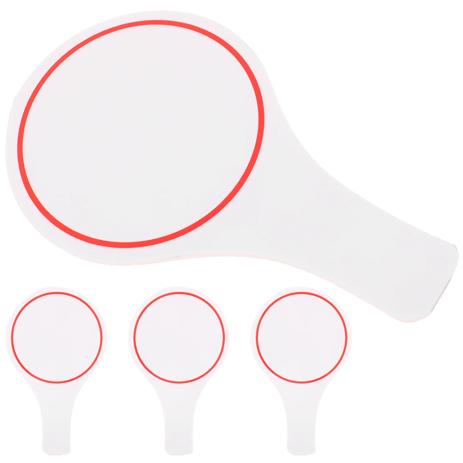 4 шт. табло для викторины реквизит белая доска односторонняя поставка спичек пена