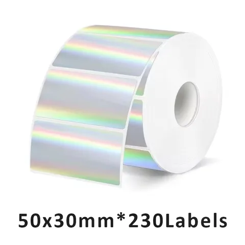 Термоклейкие этикетки Bekia M110 прозрачные