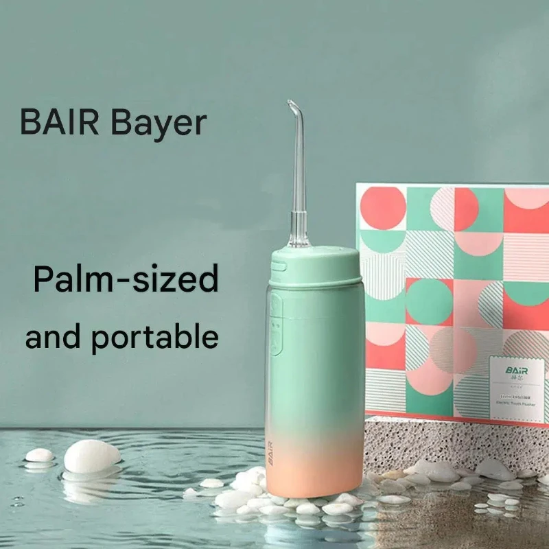 Фото Мини-электрический портативный ирригатор Bayer для домашнего использования, специальный для ортодонтических конструкций, для полоскания полости рта и чистки зубов. №1