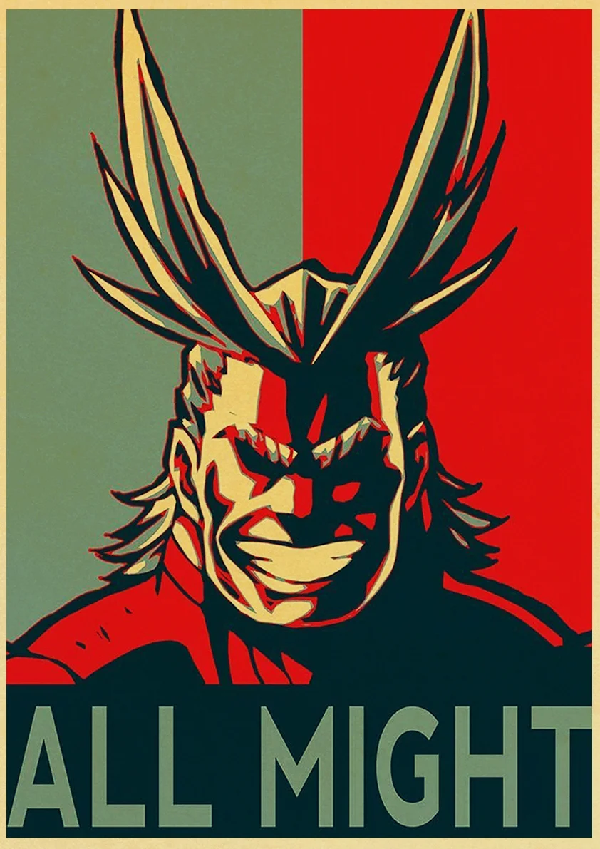 Классическая коллекция персонажей аниме Все · помещение/bakugo/kakashi плакат в стиле