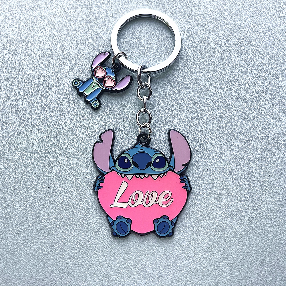 JYYH брелок для ключей с мультяшными персонажами Диснея розовый кулон любви