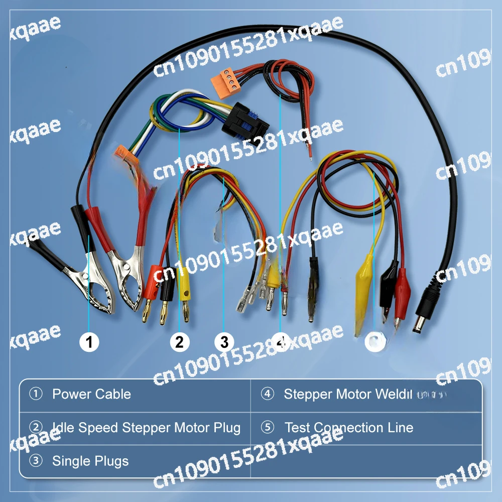 QDB-3A Автомобильный тестер катушки зажигания клапан шагового двигателя